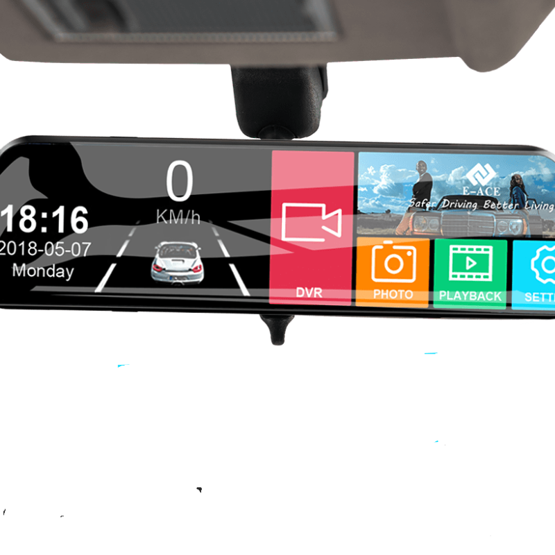 Stream Mirror Dash Cam avec vision de nuit